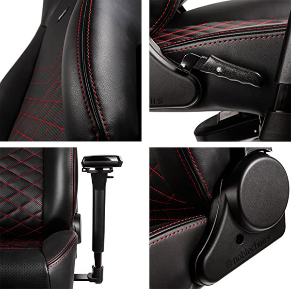 Fonctionnalités chaise