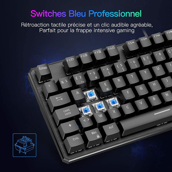 Test et avis Clavier Mécanique OMOTON