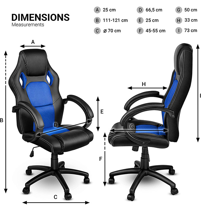 Confort Chaise Gaming Tresko 